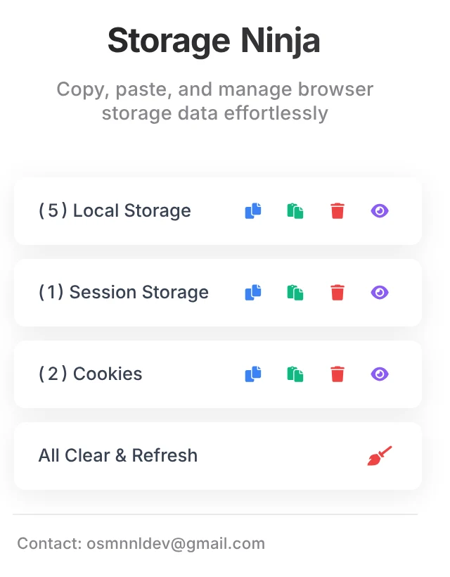 Storage Ninja ekran görüntüsü